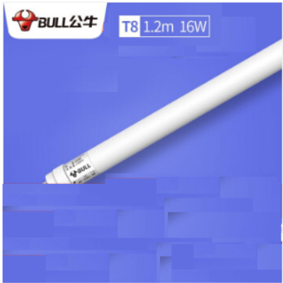 公牛LED節(jié)能燈日光燈辦公長(zhǎng)條照明T8燈1.2米宿舍寢室一體化熒光燈棒 T8燈管 16w 1.2米 白光【單支裝】